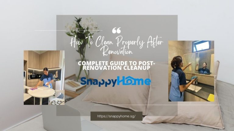 How To Clean Properly After Renovation