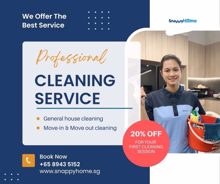 Get 20% Off Your First-Time Cleaning with SnappyHome
